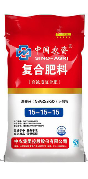 中国农资15-15-15复合肥料（硫酸钾型）